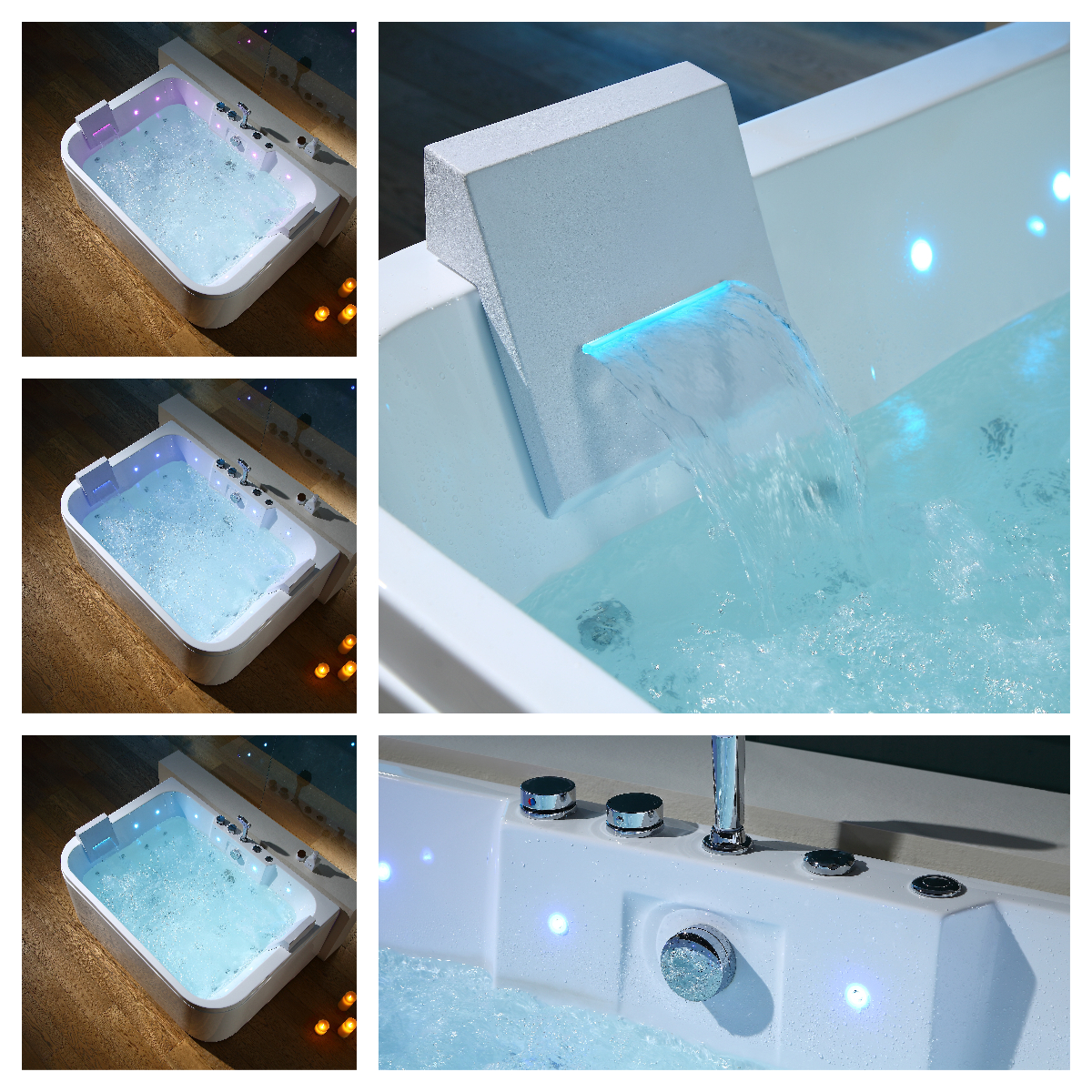 Baignoire balnéo WA1021 — détail 2